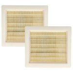 Vhbw 2x filtre pliss� plat compatible avec worx wx031, wx031. 9 aspirateur