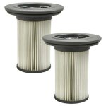 Vhbw 2x filtre pliss� compatible avec siemens bcs111gb / 01, bcs101gb / 03, bcs111gb / 02, bcs101gb / ...