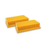 Vhbw 2x filtre � pris plats pour aspirateur robot multi - usages comme bosch 2 607 432 034, 2607432033 ...