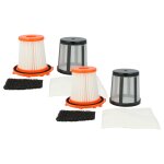 Vhbw 2x filtre compatible avec progress pc7351, pc73, pc7350 aspirateur - filtre hepa, filtre protection ...
