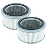 Vhbw 2x filtre remplacement pour k�rcher 6. 414 - 634. 0 pour aspirateur - filtre hepa noir / blanc / ...