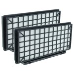 Vhbw 2x filtre remplacement pour siemens vz 154 hfb, vz154hfb pour aspirateur - filtre hepa noir / blanc ...