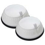 Vhbw 2x filtres � sac compatible avec taski bora s5. 1 aspirateur � sec - filtre de rechange noir / blanc ...