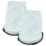 Vhbw 2x filtres � sac compatible avec thomas power clean, junior 1516 aspirateur � sec - filtre de rechange ...