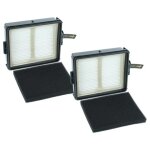 Vhbw 2x filtre compatible avec shark detect pro iw1120c, iw1615, iw3110c aspirateur - filtre combin� ...