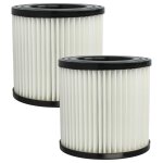 Vhbw 2x filtre compatible avec stanley sxvc20xte aspirateur - filtre hepa blanc