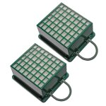 Vhbw lot de 2x filtres compatible avec vorwerk kobold vk130, vk131, vk131 sc, 130, 131, 131 sc aspirateur ...