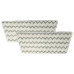 Vhbw 2x housses de rechange compatible avec vileda steam one xxl nettoyeur � vapeur, balai vapeur - microfibre ...