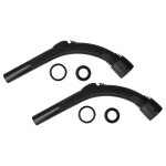 Vhbw 2x poigne compatible avec nilfisk power p10, life, p12, p40, p20 aspirateur - manche de rechange, ...