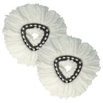 Vhbw 2x serpill�res remplacement pour vileda 152623 pour balai nettoyant - t�te de rechange, microfibre, ...