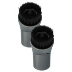 Vhbw 2x set de brosses � �pousseter compatible avec miele s356i, s360, s342i, s344i, s346i, s347i, s348i ...