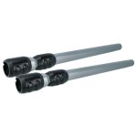 Vhbw 2x tube d'aspirateur compatible avec philips performerpro fc9192 / 11, fc9194 / 01 aspirateur - ...