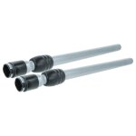 Vhbw 2x tube compatible avec siemens vs08g2469 / 15, vs08g2469 / 14, vs08g2469 / 17 aspirateur - raccord ...