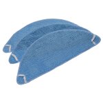 Vhbw lot de 3 chiffons microfibre, remplacement pour ecovacs 220 - 6225 - 0068, d - cc03 - 2020