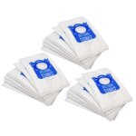 Vhbw 30x sacs compatible avec philips fc 8400 - 8499 city line, fc 8398 impact, fc 8399 impact, fc 8399 ...