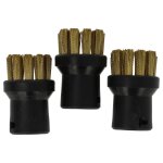 Vhbw 3x brosse arrondie compatible avec k�rcher sc 1 floor kit, sc 1 mini, sc 1 easyfix yellow nettoyeur ...