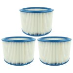 Vhbw 3x cartouche filtrante compatible avec nilfisk / alto ivb 965 sd xd, ivb 995 type 22 aspirateur ...