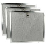Vhbw 3x filtre anti - graisse compatible avec miele da 250, da 424, da 250 - 4 (2006 - 2007) hotte de ...