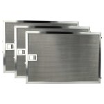 Vhbw 3x filtre anti - graisse compatible avec miele da5290 w (2005 - 2006) hotte de cuisine - 36, 8 x ...