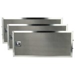 Vhbw 3x filtre anti - graisse remplacement pour miele 8165760, 4002515616383 pour hotte de cuisine - ...