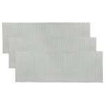 Vhbw 3x filtre anti - graisse compatible avec whirlpool akr 680 857868001020, akr 680 857868001021 hotte ...