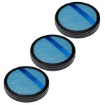 Vhbw lot de 3x filtres d'aspirateur compatible avec philips powerpro duo fc6171, fc6172, fc6179, fc6809 ...