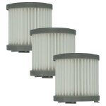 Vhbw lot de 3x filtres à cartouche compatible avec aeg tornado top5 - 21tg, top5 - 18iw, top5 - 14eb ... Vhbw lot de 3x filtres à cartouche compatible avec aeg tornado top5 - 21tg, top5 - 18iw, top5 - 14eb ...