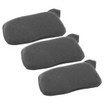 Vhbw 3x filtres � charbon actif compatible avec vorwerk kobold 131sc, 130, 131 aspirateur - lot de filtres, ...