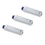 Vhbw 3x filtre  eau remplacement pour delonghi 5513292811, 8004399327252 pour machine  caf automatique, ...