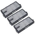 Vhbw 3x filtre compatible avec miele s 2000 - s 2999, ruby, s2110, s 2, royal blue, s2111 aspirateur ...