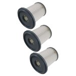 Vhbw lot de 3x filtres compatible avec philips fc8732 / 01, fc8732 / 02, fc8733 / 01, fc8734 / 01, fc8734 ...