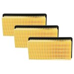 Vhbw 3x filtre pliss� plat compatible avec k�rcher wd 7. 700, wd 7. 500, wd 7. 300, wd 7. 200, wd 7. ...