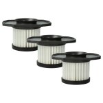 Vhbw 3x filtre compatible avec ryobi p718k 18 volt one + stick vac aspirateur - filtre hepa contre les ...