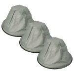 Vhbw 3x filtres  sac compatible avec gde ga 18 - 1200. 1r aspirateur de chemine, aspirateur  cendres ...