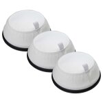 Vhbw 3x filtres  sac compatible avec taski bora s5. 1 aspirateur  sec - filtre de rechange noir / blanc ...