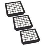Vhbw 3x filtre compatible avec siemens dynapower vs08, vs08g2020 / 04 aspirateur - filtre hepa contre ...