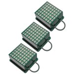 Vhbw lot de 3x filtres compatible avec vorwerk kobold vk130, vk131, vk131 sc, 130, 131, 131 sc aspirateur ...