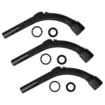 Vhbw 3x poign�e compatible avec nilfisk power p10, life, p12, p40, p20 aspirateur - manche de rechange, ...