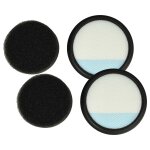 Vhbw lot de 4 filtres compatible avec vax blade 24v pro tbt3v1f1, 24v tbt3v1t2, 24v tbt3v1b2 aspirateur ...