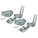 Vhbw 4x charni�re de porte remplacement pour hettich 5 3306 5. 0 3702, 2fv25 2165 41 pour r�frig�rateur ...