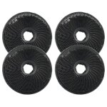 Vhbw 4x filtres � charbon actif compatible avec brandt ad249wn1, ad249we12, ad249wn11, ad249we1, ad249be12, ...