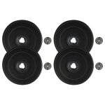 Vhbw 4x filtres � charbon actif compatible avec constructa de dietrich, hb1655e1, cz5101x0 / 01 hotte ...