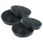 Vhbw 4x filtres � charbon actif compatible avec de dietrich dhe1146a, dht496xp1, dht386xp11, dht386xp1, ...