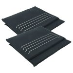 Vhbw 4x filtres � charbon actif compatible avec electrolux efd90662ok hotte aspirante