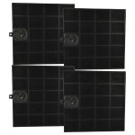Vhbw 4x filtres � charbon actif compatible avec gorenje 364729, 396388, 364755, 372351, 364730, 364741, ...