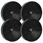 Vhbw 4x filtres � charbon actif compatible avec gorenje dhu60 - azd 1925, dhu62 - azd 1925, gzd 1925 ...