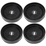 Vhbw 4x filtres � charbon actif compatible avec man corona, jupiter, leo, mini, mix, optima, triton, ...