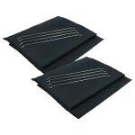 Vhbw 4x filtres � charbon actif compatible avec miele da 6890 hotte aspirante + bague de fixation