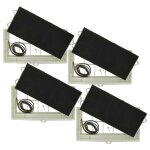 Vhbw 4x filtres à charbon actif compatible avec miele dh 55 f - 55db, da 106 braun, dwumi1e04, dh 60 ... Vhbw 4x filtres à charbon actif compatible avec miele dh 55 f - 55db, da 106 braun, dwumi1e04, dh 60 ...