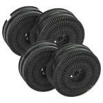Vhbw 4x filtres � charbon actif remplacement pour respekta type 58, 8718868949233, akb000, as - azkf490, ...